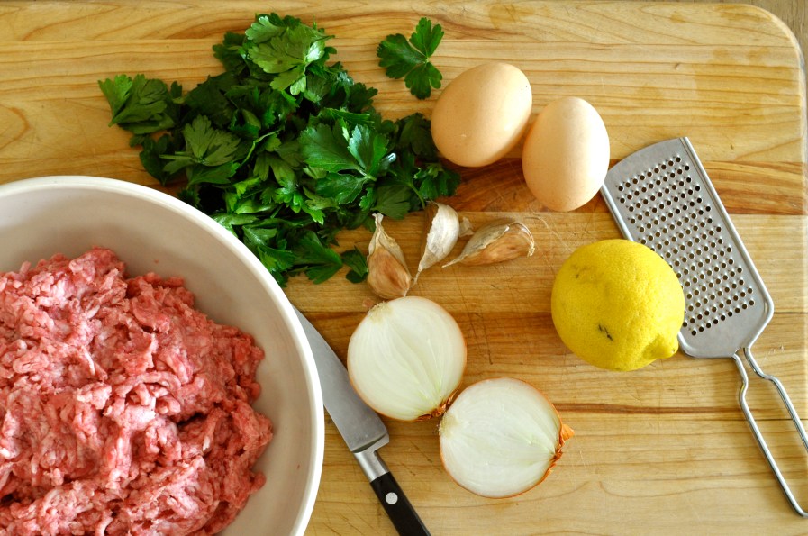 Children’s dinner | Fake rabbit in the vegetable garden | Nettle and Quince